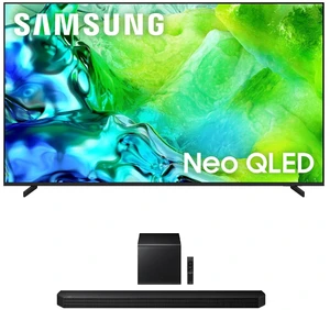 Samsung QN55QN80HA 55" QLED TV with HW-Q800H Soundbar and Subwoofer (2026) Samsung QN55QN80HA 55" QLED TV with HW-Q800H Soundbar and Subwoofer (2026)