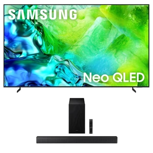 Samsung QN85QN80HA 85" QLED TV with HW-B630F Soundbar and Subwoofer (2026) Samsung QN85QN80HA 85" QLED TV with HW-B630F Soundbar and Subwoofer (2026)