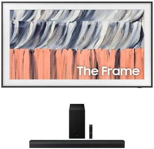 Samsung QN65LS03HE 65" QLED 4K TV with HW-B750F Soundbar and Sub (2026) Samsung QN65LS03HE 65" QLED 4K TV with HW-B750F Soundbar and Sub (2026)
