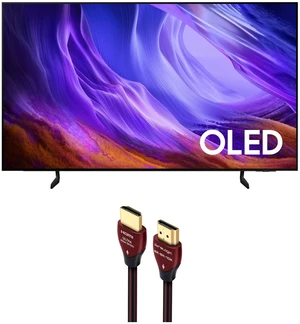 Samsung QN55S85HAEXZA 55" 4K TV with WireLogic 4K-8K-10K HDMI Cable (2026) Samsung QN55S85HAEXZA 55" 4K TV with WireLogic 4K-8K-10K HDMI Cable (2026)