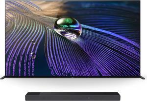 Sony XR83A90J 83 A90J Series HDR OLED 4K Smart TV with a Sony HTA7000 712 Channel Dolby Atmos BRAVIA Soundbar 2021
