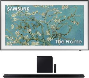 Samsung QN65LS03BAFXZA 65 The Frame 4K UltraHD Smart QLED TV with a Samsung HWS800B 312Ch Soundbar 2022