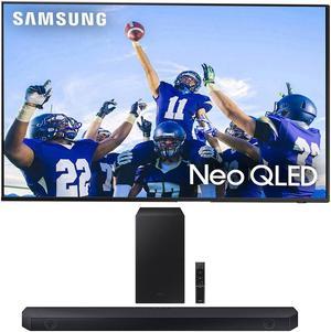 Samsung QN50QN90CAFXZA 50 Inch Neo QLED Smart TV with 4K Upscaling with a Samsung HWQ60C 31ch Soundbar and Subwoofer with Dolby Atmos 2023