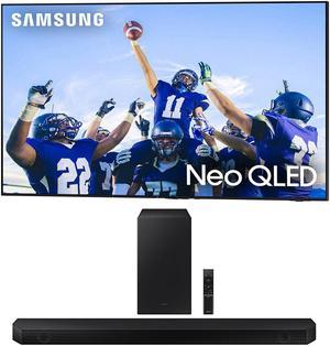 Samsung QN65QN85CAFXZA 65 Inch 4K Neo QLED Smart TV with Dolby Atmos with a Samsung HWQ600C 312ch Soundbar and Subwoofer with Dolby Atmos 2023