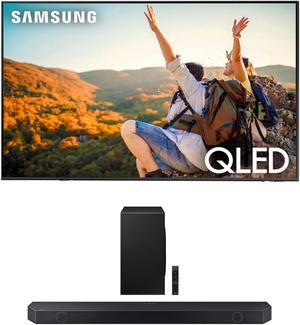 Samsung QN85Q60CAFXZA 85 Inch QLED 4K Quantum HDR Dual LED Smart TV with a Samsung HWQ900C 712ch Soundbar and Subwoofer with Dolby Atmos 2023
