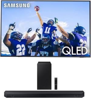 Samsung QN65Q60CAFXZA 65 Inch QLED 4K Quantum HDR Dual LED Smart TV with a Samsung HWQ600C 312ch Soundbar and Subwoofer with Dolby Atmos 2023