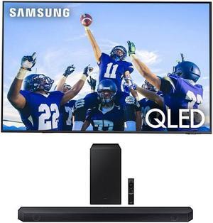 Samsung QN32Q60CAFXZA 32 Inch QLED 4K Quantum HDR Smart TV with a Samsung HWQ60C 31ch Soundbar and Subwoofer with Dolby Atmos 2023