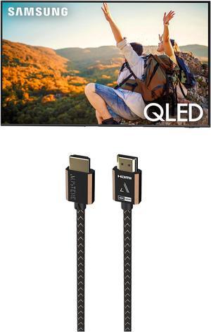 Samsung QN85Q70CAFXZA 85" QLED 4K Quantum HDR Dual LED Smart TV with an Austere 3S-4KHD2-2.5M III Series 4K HDMI 2.5m Cable (2023)