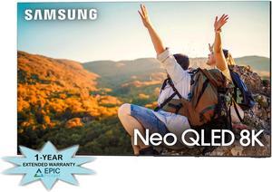 Samsung QN75QN900CFXZA 75" Neo QLED 8K Infinity Screen Smart TV with an Additional 1 Year Coverage by Epic Protect (2023)