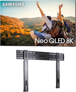 SAMSUNG QN85QN900CFXZA 85" Neo QLED 8K Infinity Screen Smart TV with a Sanus LL11-B1 Super Slim Fixed-Position Wall Mount for 40" - 85" TVs (2023)