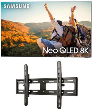 SAMSUNG QN75QN900CFXZA 75" Neo QLED 8K Infinity Screen Smart TV with a Sanus VMPL50A-B1 Tilting Wall Mount for 32"-85" Flat Screen TVs (2023)