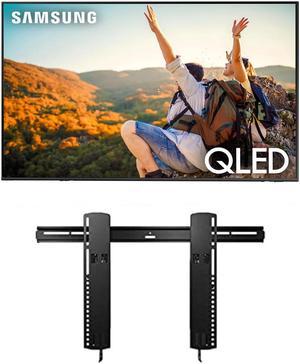 Samsung QN70Q60CAFXZA 70" QLED 4K Quantum HDR Dual LED Smart TV with a Sanus VLT16-B1 Ultra Slim Tilting TV Mount for 40"-85" Flat Screen TVs (2023)