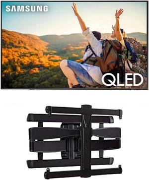 Samsung QN75Q60CAFXZA 75 QLED 4K Quantum HDR Dual LED Smart TV with a Sanus VXF730B2 Full Motion Wall Mount 2023