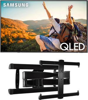 Samsung QN75Q60CAFXZA 75 QLED 4K Quantum HDR Dual LED Smart TV with a Sanus VLF728B2 Full Motion Wall Mount 2023