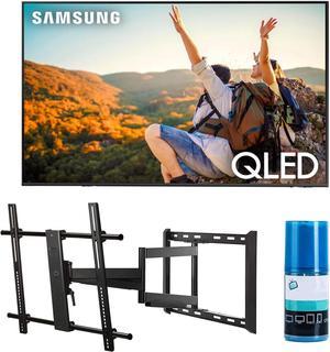 Samsung QN43Q60CAFXZA 43 QLED 4K Quantum HDR Dual LED Smart TV with a Walts TV LargeExtra Large Full Motion Mount for 4390 Compatible TVs and Walts HDTV Screen Cleaner Kit 2023