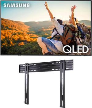 Samsung QN70Q60CAFXZA 70 QLED 4K Quantum HDR Dual LED Smart TV with a Sanus LL11B1 Super Slim FixedPosition Wall Mount for 40  85 TVs 2023