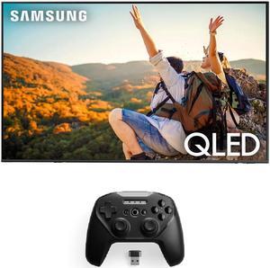 Samsung QN55Q70CAFXZA 55 Inch QLED 4K Quantum HDR Dual LED Smart TV with a SteelSeries STRATUSDUO Controller with 24GHz and Bluetooth Options 2023