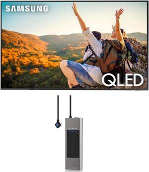 Samsung QN85Q70CAFXZA 85" QLED 4K Quantum HDR Dual LED Smart TV with an Austere V Series 8-Outlet Power w/Omniport USB (2023)