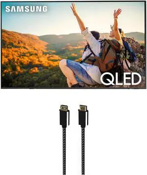 Samsung QN75QN800CFXZA 75 Inch Neo QLED 8K Smart TV with Dolby Atmos with an Austere 7S-8KHD2-2.5M VII Series 2.5m Premium Braided 8K HDMI Cable (2023)