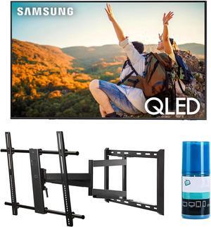 Samsung QN85Q70CAFXZA 85" QLED 4K Quantum HDR Dual LED Smart TV with a Walts TV Large/Extra Large Full Motion Mount for 43"-90" Compatible TV's and Walts HDTV Screen Cleaner Kit (2023)