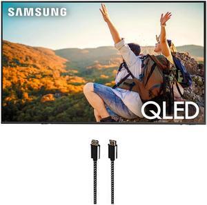 Samsung QN50Q80CAFXZA 50 Inch 4K QLED Direct Full Array with Dolby Smart TV with an Austere 7S-8KHD2-2.5M VII Series 2.5m Premium Braided 8K HDMI Cable (2023)