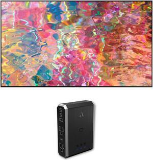 Samsung QN75Q80BAFXZA 75" 4K Ultra HD Smart TV with an Austere 7S-PS4-US1 4-Outlet Power with Omniport USB (2022)