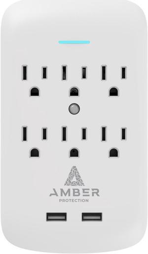 Amber Protection 6-OUTLET-SURGE Surge Protector (2024)
