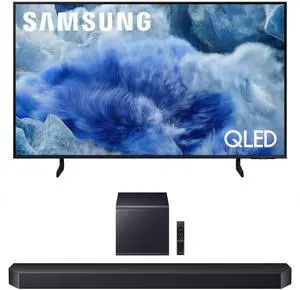 Samsung QN43Q8FAAFXZA 43 Inch Class QLED Q8F 4K Vision AI Smart TV with a Samsung HW-Q900F Q Series Soundbar 7.1.2 Ch Subwoofer (2025)
