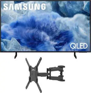 Samsung QN50Q8FAAFXZA 50 Inch Class QLED Q8F 4K Vision AI Smart TV with a Kanto M600 Full Motion TV Mount (2025)