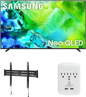 Samsung QN85QN80H TV with FIXED-MOUNT-43-90 and 3-OUTLET-SURGE (2026) Samsung QN85QN80H TV with FIXED-MOUNT-43-90 and 3-OUTLET-SURGE (2026)