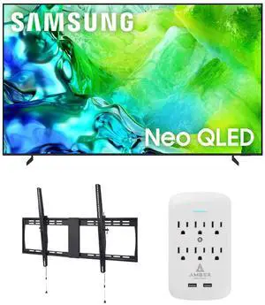Samsung QN100QN80H TV with XXL-TILT-MOUNT and 6-OUTLET-SURGE (2026) Samsung QN100QN80H TV with XXL-TILT-MOUNT and 6-OUTLET-SURGE (2026)