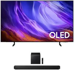 Samsung QN83S85HA 83" OLED TV with HW-Q800H Soundbar and Sub (2026) Samsung QN83S85HA 83" OLED TV with HW-Q800H Soundbar and Sub (2026)
