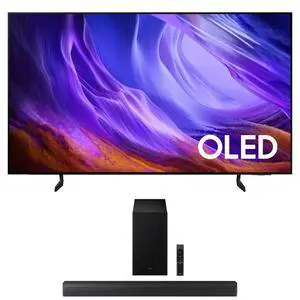 Samsung QN55S85HA 55" OLED TV with HW-B630F Soundbar and Sub (2026) Samsung QN55S85HA 55" OLED TV with HW-B630F Soundbar and Sub (2026)