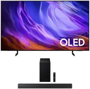 Samsung QN77S85HA 77" OLED TV with HW-B630F Soundbar and Sub (2026) Samsung QN77S85HA 77" OLED TV with HW-B630F Soundbar and Sub (2026)