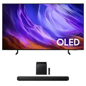 Samsung QN77S85HA 77" OLED TV with HW-Q800H Soundbar and Sub (2026) Samsung QN77S85HA 77" OLED TV with HW-Q800H Soundbar and Sub (2026)
