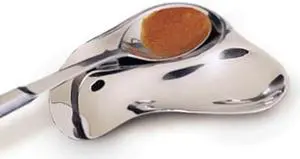 RSVP Stainless Steel Double Spoon Rest
