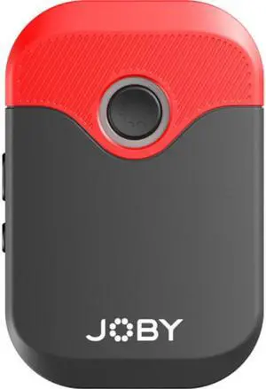 JOBY Wavo AIR Omnidirectional Wireless Lavalier Kit, Black/Red #JB01737