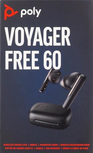 Poly - formerly Plantronics - Voyager Free 60 True Wireless Earbuds with Active Noise Canceling - Voyager Free 60