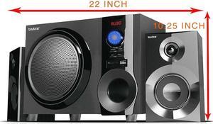 Boytone BT-210FB Wireless Bluetooth Speaker, Powerful Sound, Bass System, Excellent Clear Sound & FM Radio, Remote Contr