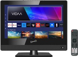 Supersonic SC-1520VTV 15.6 inch Smart AC/DC LED TV 1080p, WiFi, Built-in Speakers 3X HDMI Remote Control