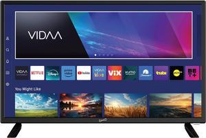 Supersonic SC-2420VTV 24-inch Smart AC/DC LED TV, Powered by VIDAA, 1080p, WiFi, Built-in Speakers, USB, 3X HDMI ARC