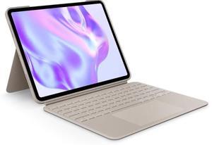 Logitech Combo Touch for iPad Pro 13-inch (M4, 2024) Keyboard Case with Trackpad 920-013280- Sand