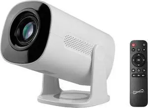 Supersonic SC-92P Smart Wi-Fi HD Projector  720p Native, 1080p Support, 1760 Lumens, Galaxy Light Effects, Bluetooth, Built-in Apps, HDMI/USB, Mirror Cast | Rotatable