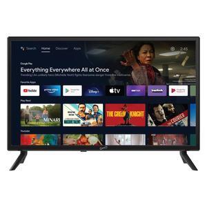 Supersonic 24 DLED Smart HDTV w Google Assistant, ATSC & NTSC, HDMI USB, AC/DC Compatible SC-2450GTV