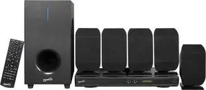 Supersonic SC-38HT 5.1 Channel DVD Home Theater System DVD/CD , Karaoke Mic Jack