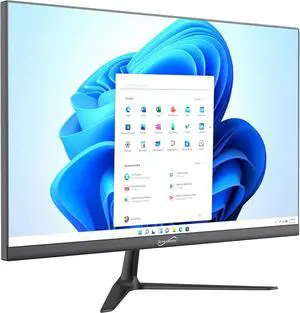 Supersonic SC-5527AIO 27" All-in-One Desktop Computer PC, Intel N100, 16GB RAM, 512GB SSD, Windows 11, Office 365