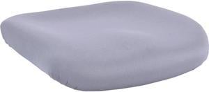 Lorell Padded Fabric Seat Cushion for Conjure Executive Mid/High-back Chair Frame - Gray - Fabric - 1 Each