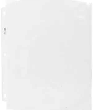 Business Source Sheet Protectors Top Load 2.0mil 11"x8-1/2" 200/PK Semi-CL 74448