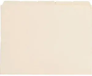 Business Source File Folder 1/5-Cut Tab 3/4" Exp. 11 Pt. Ltr 100/BX Manila 43567