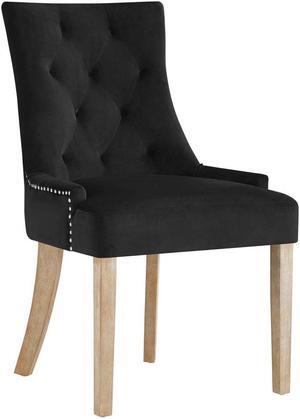 Pose Velvet Dining Chair